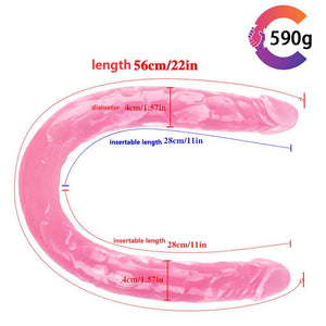 Modi C15 Large Size Flexible Realistic Double Ended Dildo Dong 56cm-ZhenDuo Sex Shop-ZhenDuo Sex Shop