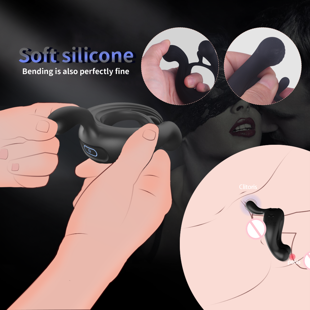 Vibrator Cock Ring Penis Cock Ring Delay Ejaculation Erection Ring For ZhenDuo Sex Shop Vibrator Cock Ring Penis Cock Ring Delay Ejaculation Erection Ring For ZhenDuo Sex Shop