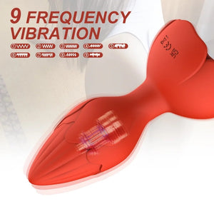Isabella App Remote Control 9 Frequency Strong Shock Anal Vibrator