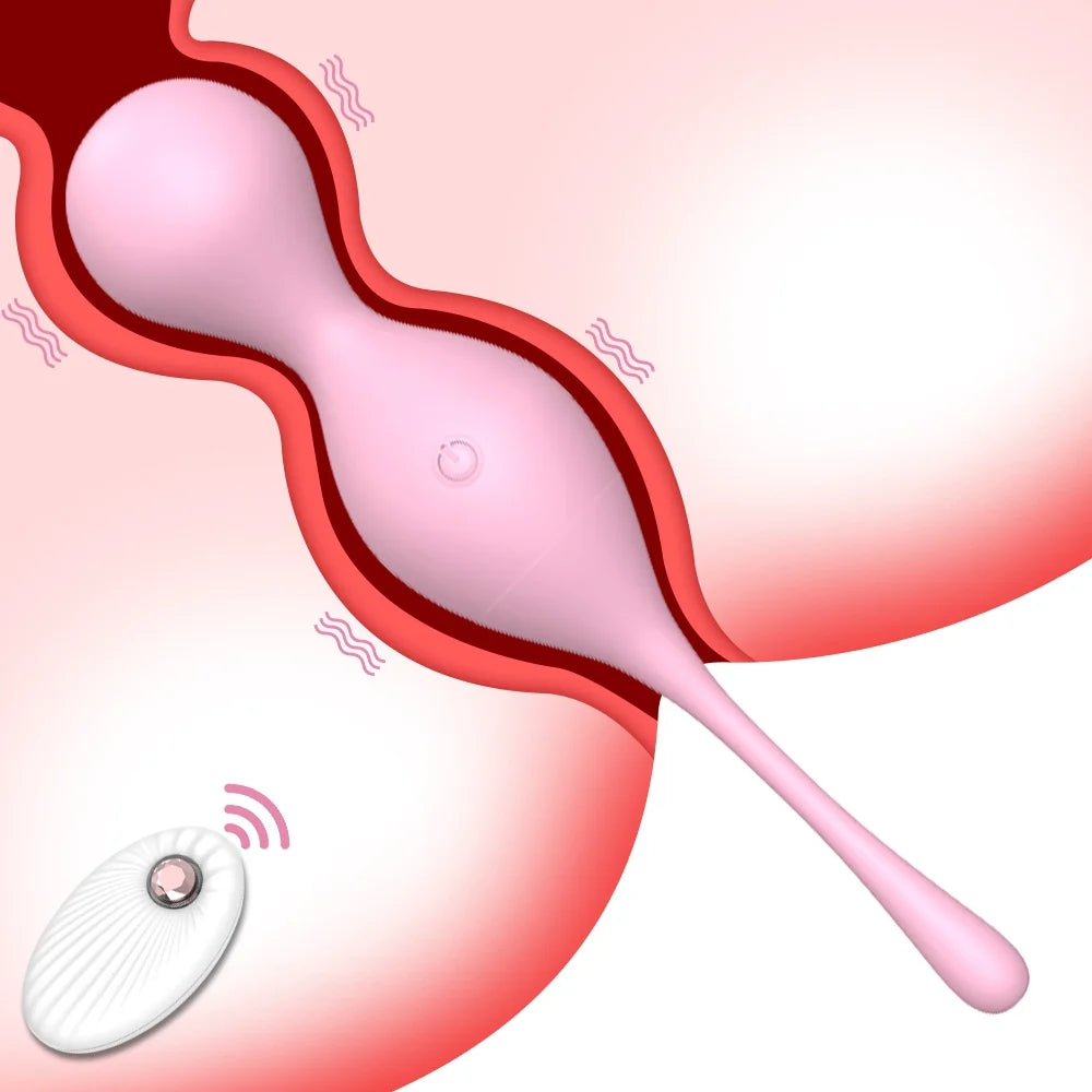 Remote Control Kegel Ball Vibrating Ben Wa Egg G-spot Vaginal Stimulat ZhenDuo Sex Shop Remote Control Kegel Ball Vibrating Ben Wa Egg G-spot Vaginal Stimulat ZhenDuo Sex Shop