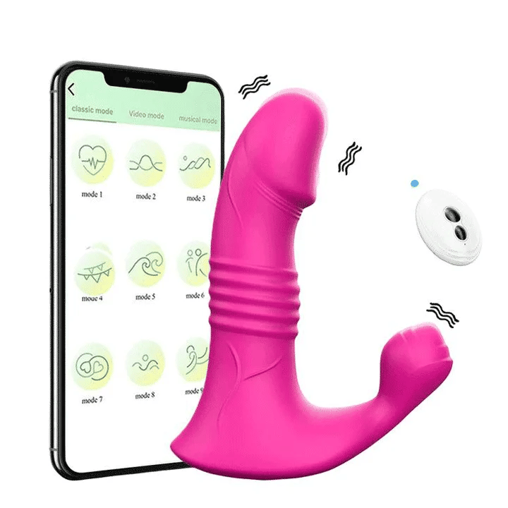 Eden Rose -App+ WIreless Remote Control Thrusting Clit Stimulator Rose ZhenDuo Sex Shop Eden Rose -App+ WIreless Remote Control Thrusting Clit Stimulator Rose ZhenDuo Sex Shop
