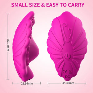 Wireless / App Remote Control 2-in-1 Wearable Vibrator With Panty