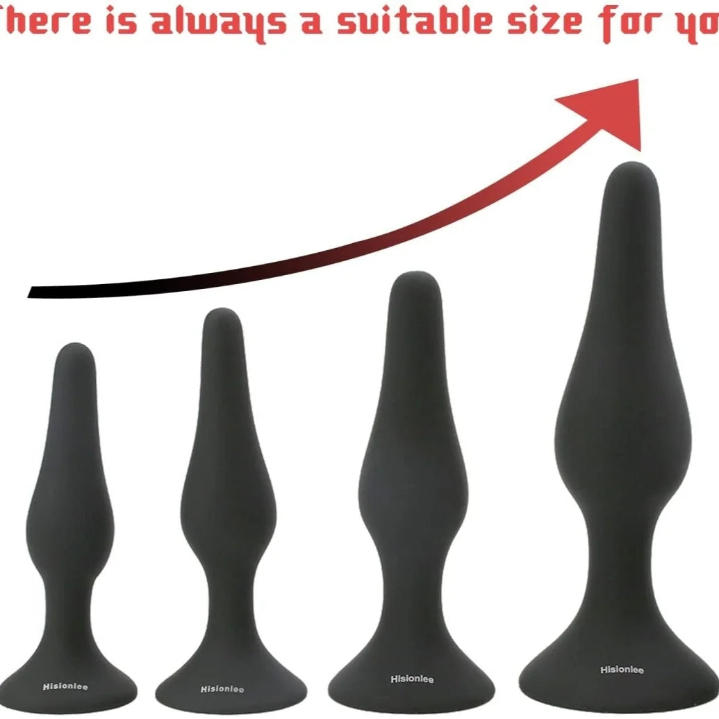 4PCS Anal Plug Set Medical Silicone Sensuality Anal Toys ZhenDuo Sex Shop 4PCS Anal Plug Set Medical Silicone Sensuality Anal Toys ZhenDuo Sex Shop