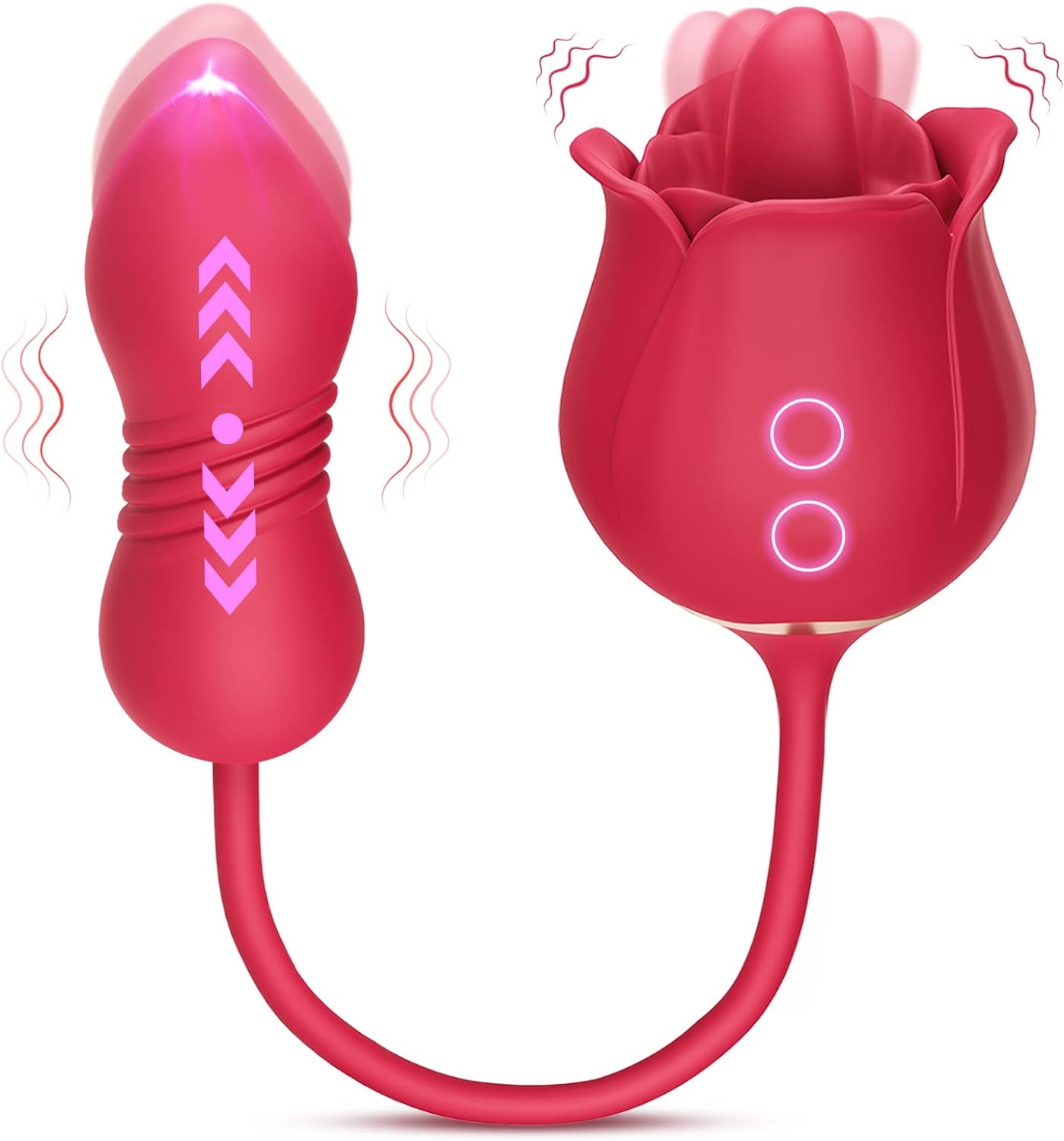 MOOLIGIRL Rose Sex Toys Dildo Vibrator - 3in1 Adult Toys Sex Stimulato ZhenDuo Sex Shop MOOLIGIRL Rose Sex Toys Dildo Vibrator - 3in1 Adult Toys Sex Stimulato ZhenDuo Sex Shop