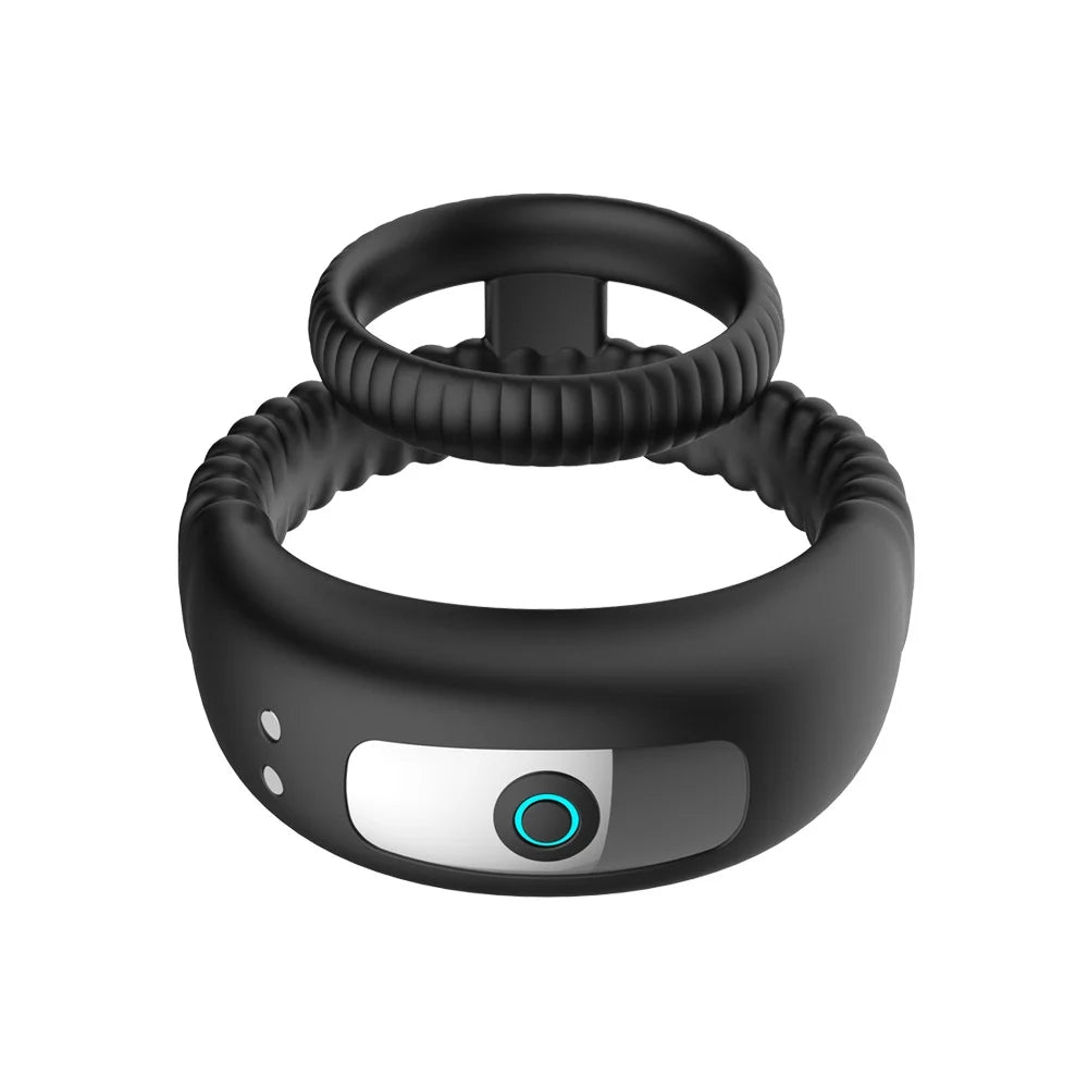 Charging Double Ring Delay Vibration Lock Sperm Ring ZhenDuo Sex Shop Charging Double Ring Delay Vibration Lock Sperm Ring ZhenDuo Sex Shop