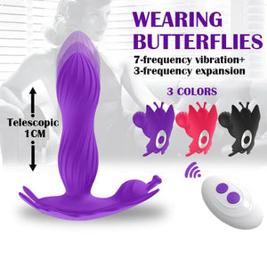 Butterfly Telescopic Strong Shock Panty Vibrator