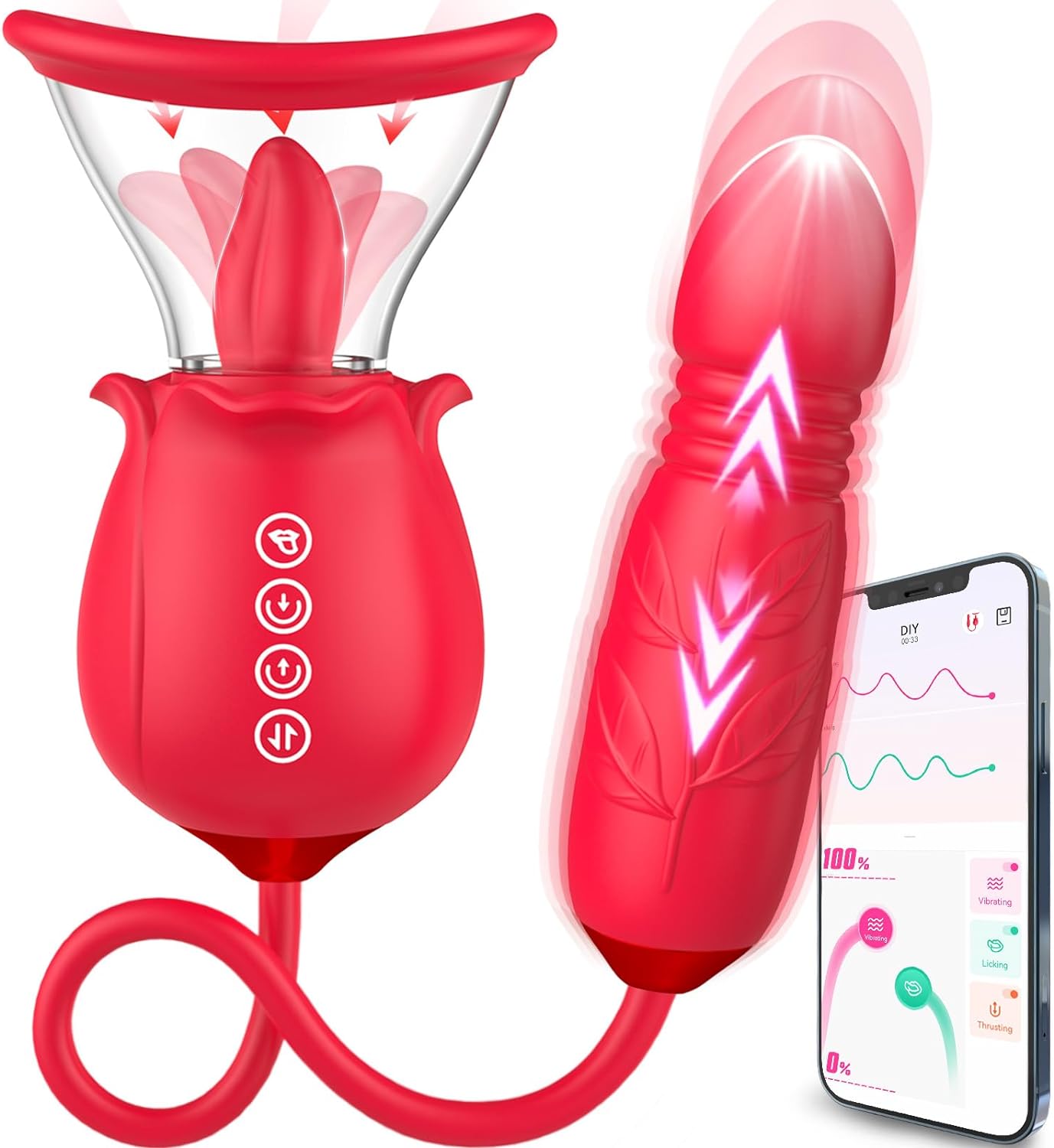 Rose Sex Toy for Womens Sex - 3in1 Upgrade Rose Sex Stimulator for Wom ZhenDuo Sex Shop Rose Sex Toy for Womens Sex - 3in1 Upgrade Rose Sex Stimulator for Wom ZhenDuo Sex Shop