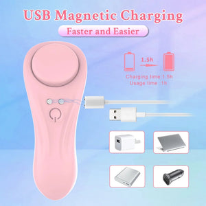 Wireless Remote Control Magnetic Suction Panty Vibrator