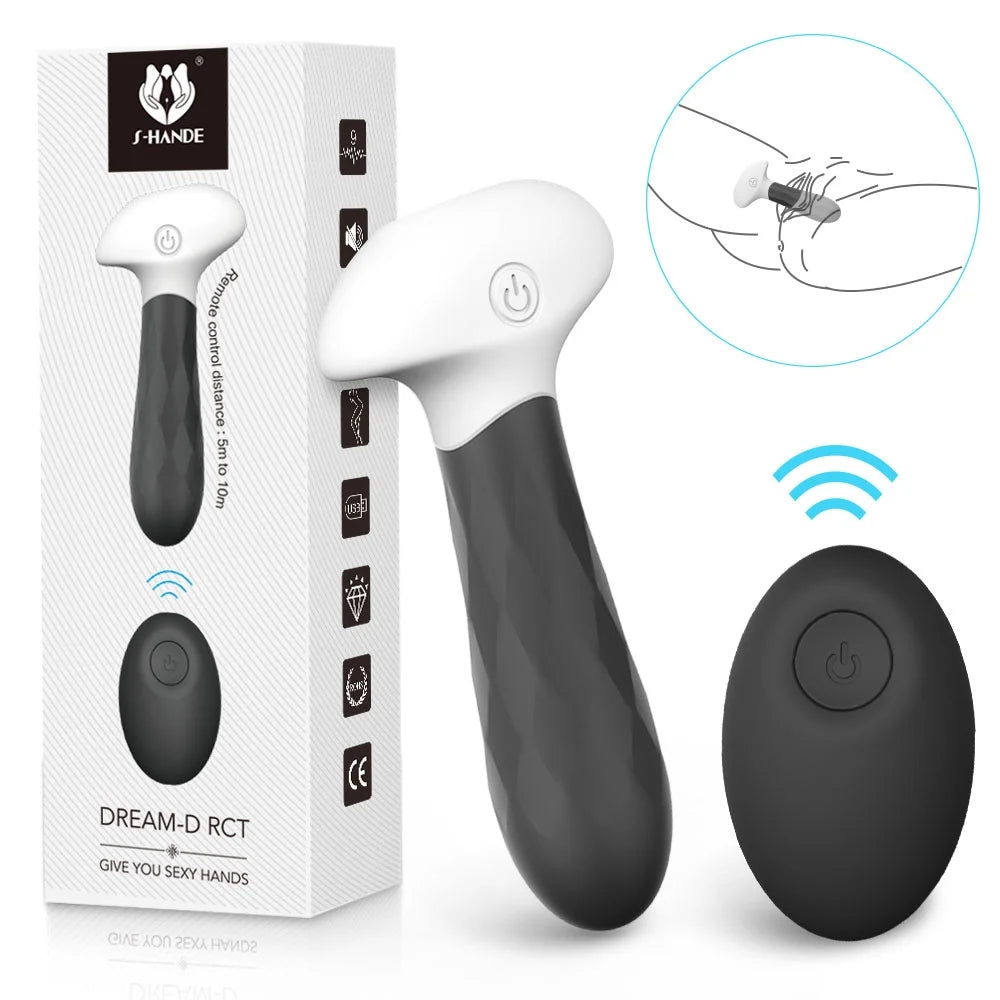 S074-2 Dream-d Remote Control Strong Shock Anal Vibrator ZhenDuo Sex Shop S074-2 Dream-d Remote Control Strong Shock Anal Vibrator ZhenDuo Sex Shop