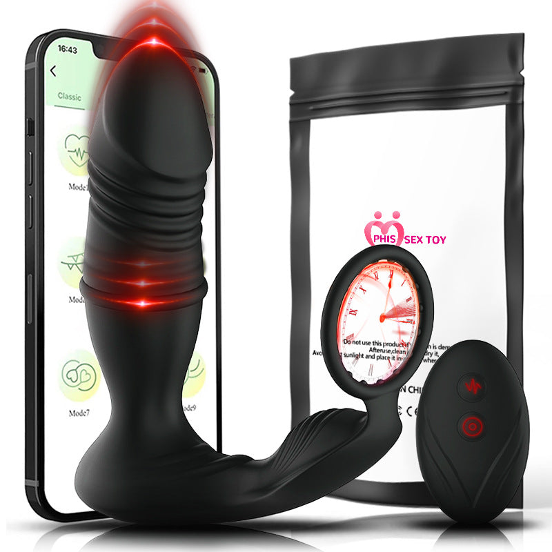 Blockbuster Remote Control Vibrating Telescopic Prostate Massager