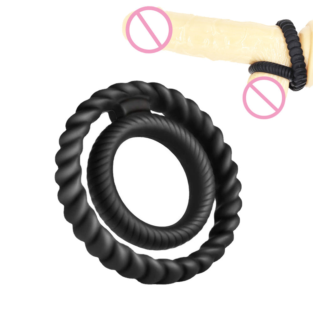 Silicone Dual Penis Ring, Premium Stretchy Longer Harder Stronger Erec ZhenDuo Sex Shop Silicone Dual Penis Ring, Premium Stretchy Longer Harder Stronger Erec ZhenDuo Sex Shop
