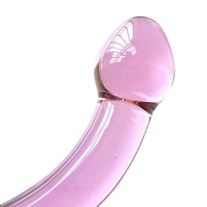 Ribbed G-Spot Glass Dildo 18cm-ZhenDuo Sex Shop-ZhenDuo Sex Shop