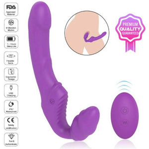 S-Hande NANA Remote Control Vibrating Strapless Strap-On Dildo-ZhenDuo Sex Shop-ZhenDuo Sex Shop