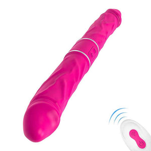 S-Hande S156 Remote Control Double-Ended Dildos w/ 9x9 Vibrations-ZhenDuo Sex Shop-red-ZhenDuo Sex Shop