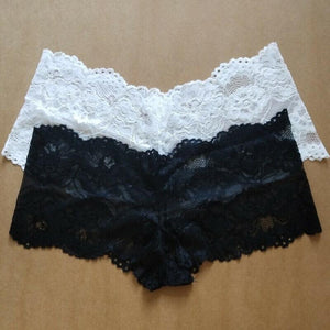 Floral Lace Underwear Women High Waist G-string See Through Seamless Panties Sexy Lingerie Thong