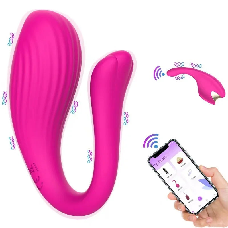 App Remote Control U-shaped Wearable Panty Vibrator ZhenDuo Sex Shop App Remote Control U-shaped Wearable Panty Vibrator ZhenDuo Sex Shop