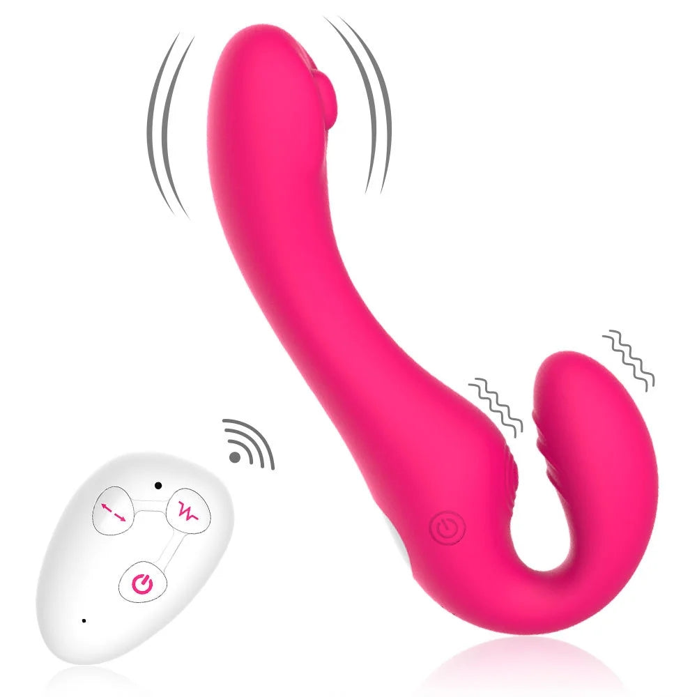 Roma-s Wireless Remote Control Flapping Strapless Wearable Vibrator Fo   ZhenDuo Sex Shop