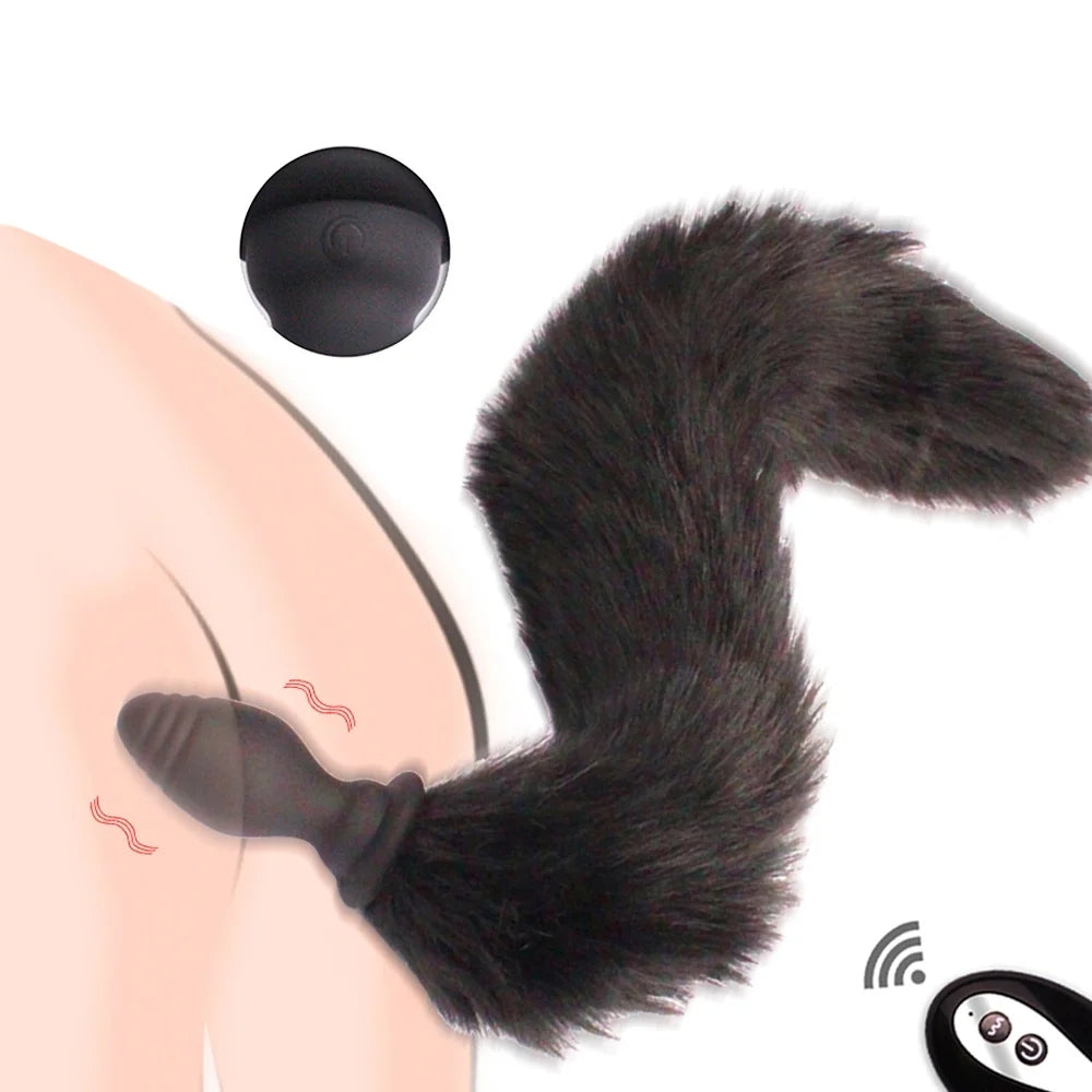 Wireless Remote Control Anal Plug Fox Tail Sex Toys For Adult ZhenDuo Sex Shop Wireless Remote Control Anal Plug Fox Tail Sex Toys For Adult ZhenDuo Sex Shop
