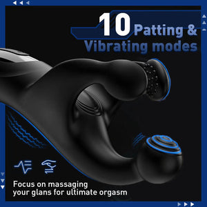 Trident Vibrating Male Masturbator Glans Vibrator Electric Penis Massager Stimulator-ZhenDuo Sex Shop-ZhenDuo Sex Shop