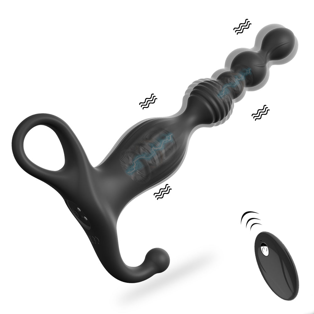 Silicone Anal Beads Vibrator for Anal toys Ball plugs Thrusting Prosta ZhenDuo Sex Shop Silicone Anal Beads Vibrator for Anal toys Ball plugs Thrusting Prosta ZhenDuo Sex Shop