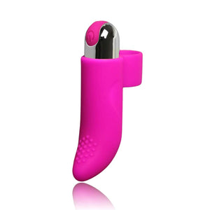 10 Speeds Finger Vibrator Clitoris Stimulation Silicone Toy Massage Vibrating Adult Sex Product-ZhenDuo Sex Shop-pink-ZhenDuo Sex Shop