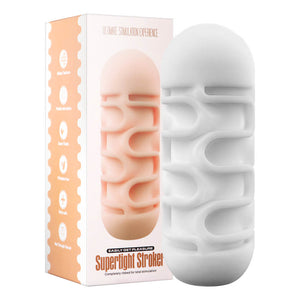 Male Masturbator Vagina Pocket Soft Pussy Super Tight Stroker Sex Toy-ZhenDuo Sex Shop-white-ZhenDuo Sex Shop