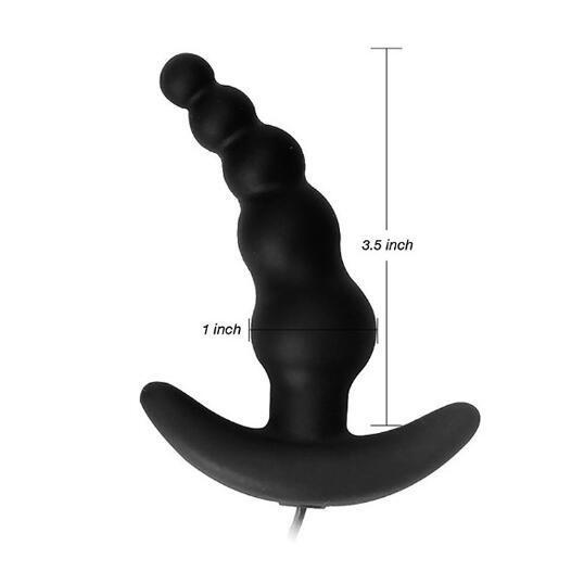 Aphrodisia Beads Style Vibrating Anal Plug 10 Mode Vibration-ZhenDuo Sex Shop
