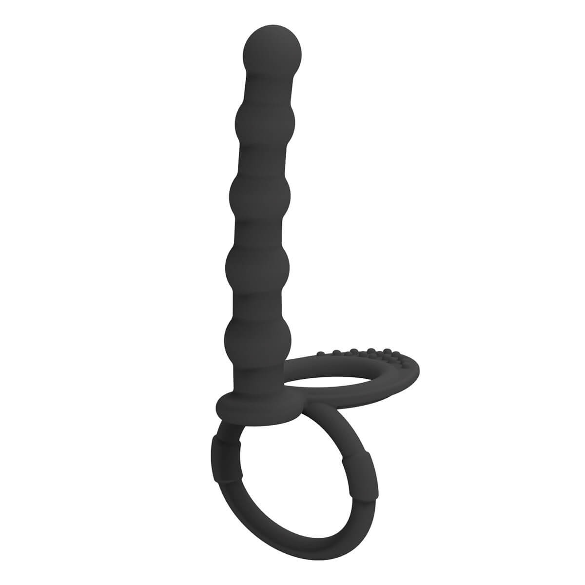 Silicone Strap-on Anal Beads Plug with Cock Ring ZhenDuo Sex Shop Silicone Strap-on Anal Beads Plug with Cock Ring ZhenDuo Sex Shop