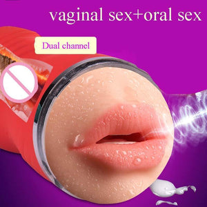 Double Head Male Masturbator Cup-ZhenDuo Sex Shop