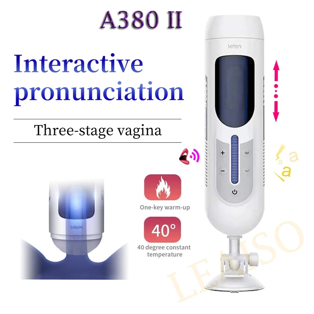 Leten A380 II Masturbator Cup Vacuum Vagina Fully Automatic Telescopic ZhenDuo Sex Shop Leten A380 II Masturbator Cup Vacuum Vagina Fully Automatic Telescopic ZhenDuo Sex Shop