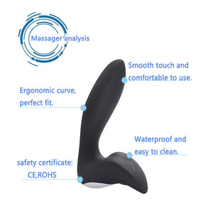 Safiman Male Prostate Massager Wireless Remote Control 12 Modes-prostate massager-ZhenDuo Sex Shop