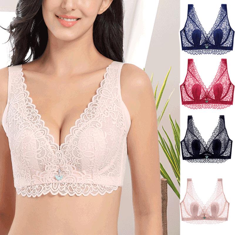 sexy bras and lingerie Strapless Bra Longline Corset Push Up Boned Underwire Sexy Sheer Mesh Lace-Trim White 32DDD/70F