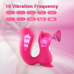 10 Speeds Clit Licking Squirrel Suction Vibrator-vibrator-ZhenDuo Sex Shop-ZhenDuo Sex Shop