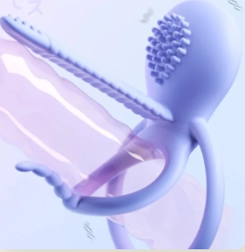 App Remote Control 10 Frequency Vibrating Penis Ring for Couples