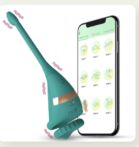 Dragon Knight Mobile Phone Remote Control Thrust Prostate Stimulator & Testicle Massager Cockring