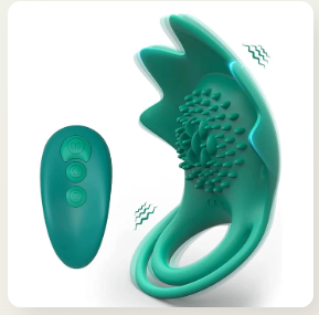 Ignite Passion with the 10 Frequency Vibrating Cock Ring