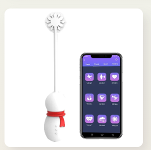 Experience Next-Level Pleasure with the App Remote Control New Upgrade Mini Rose Tongue Licking Toy