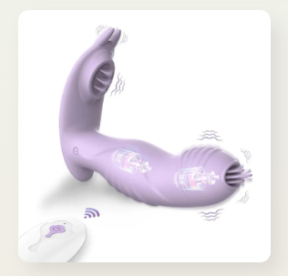 Experience Ultimate Pleasure with the 3-in-1 Remote Control Wearable Tongue-Licking Panty Vibrator