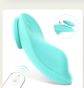 Underwear Magnetic Suction Wearable Vibrator With Wireless Electric Remote Control
