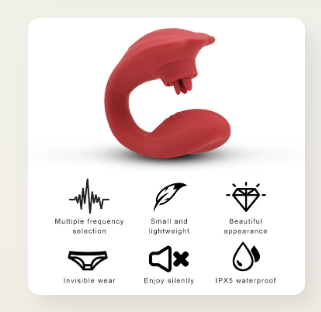 Experience Ultimate Pleasure with the 2-in-1 Wireless Remote Control Clit Stimulator &amp; Panty Vibrator