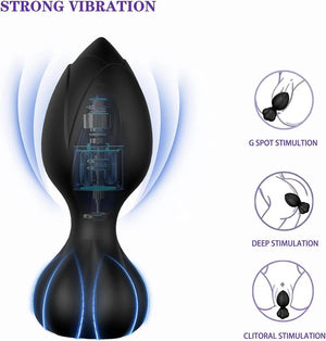App Remote Control 10 Frequency Anal Vibrator