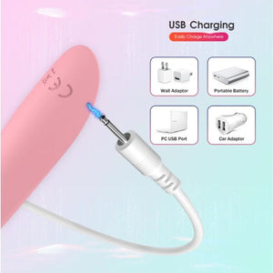 High Frequency G Spot Vibrator With Clit Stimulating Head