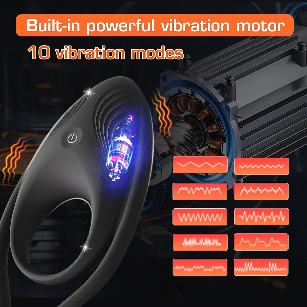 Arrow Adjustable Vibration Penis Ring & Clit Stimulator