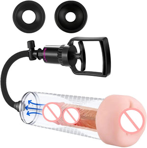 Vacuum Penis Pump ,Penis Massage & Stimulation Device with Male Stroker