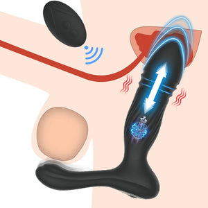 Telescopic Anal Vibrator Prostate Massager