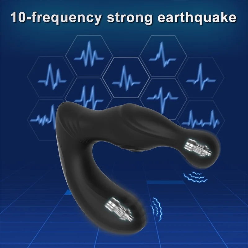 Wireless Remote Control Male Prostate Massage Vibrator