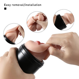 Double Headed Aircraft Cup Men's Masturbation Device Simulation