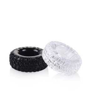 2pcs Rally Tire Silicone Penis Ring