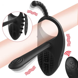 Wireless Remote Male Penis Rings Delay Ejaculation Ring Vibrating Cock Ring