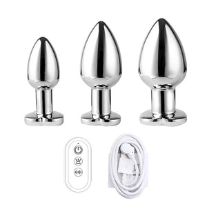 App & Wireless Remote 10 Frequncy Strong Shock Shiny Anal Vibrator